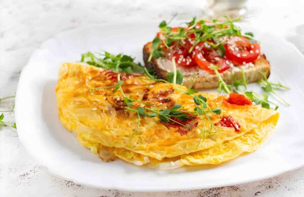 Frittata microgreen cipolla e pisello